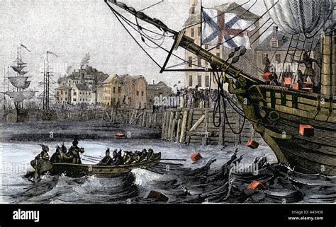 Der Boston Tea Party: Eine koloniale Protestreaktion gegen britische Steuerpolitik und die Entstehung eines revolutionären Geistes