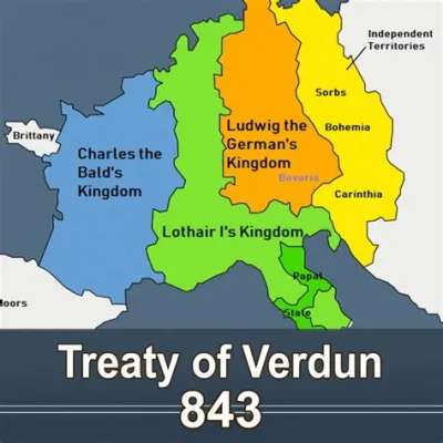 Der Vertrag von Verdun: Spaltung des Fränkischen Reichs & Beginn des mittelalterlichen Europas